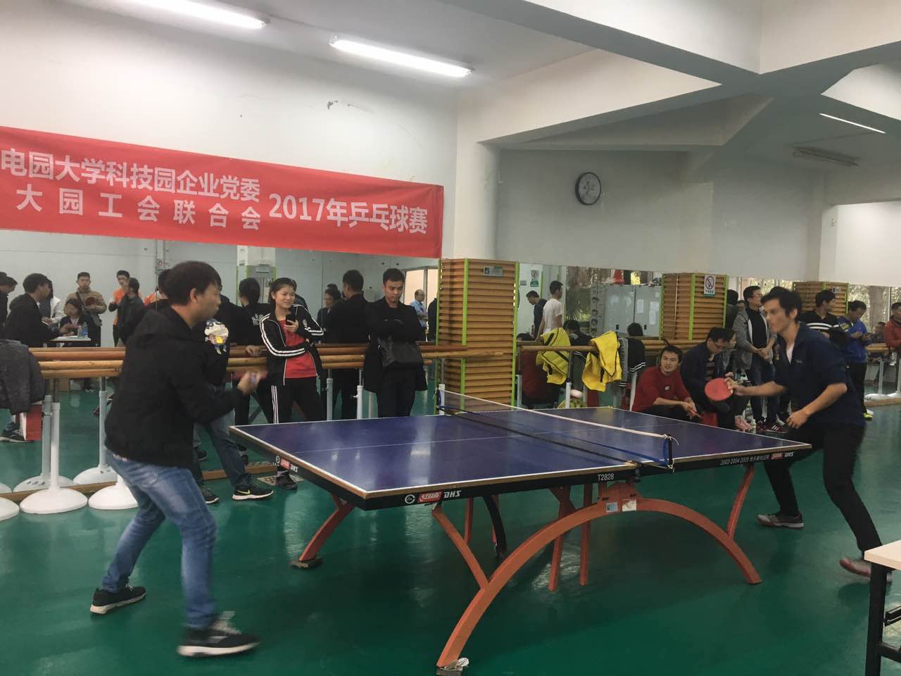 活力上班族｜2017年光电园大学科技园乒乓球赛